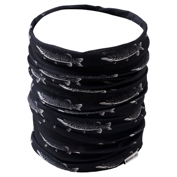 Wolfcreek Pike Logo Multiscarf, Black in the group Clothes & Shoes / Clothing / Scarfs & Face Masks / Multiscarfs at Sportfiskeprylar.se (WCL-05-MULTISCF-01-BLK)