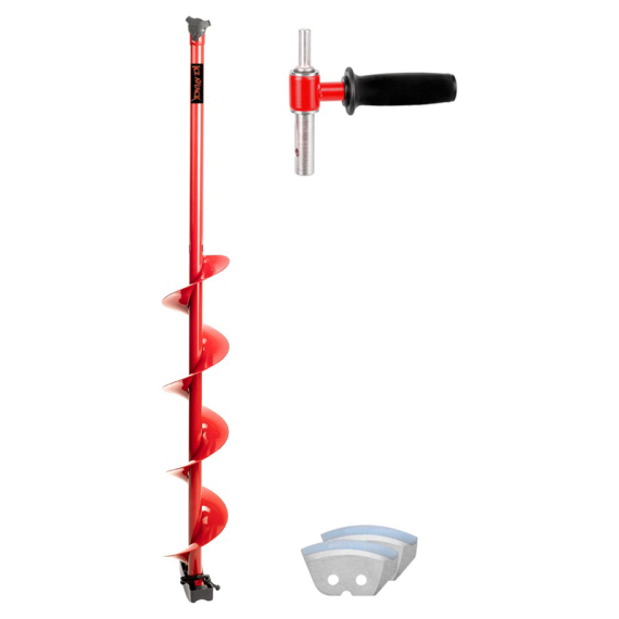 Ice Attack Alaska Ice Auger inc. Adapter in the group Tools & Accessories / Ice Auger & Ice Chisel / Ice Auger at Sportfiskeprylar.se (WDA-AL-130r)