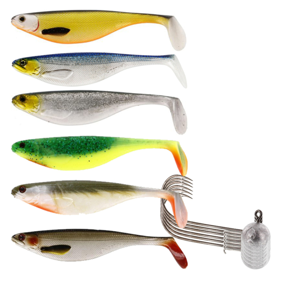 Westin Shadteez 9cm Perch Set in the group Lures / Lure Kits / Lure Kits Perch at Sportfiskeprylar.se (WESTINPDB1)