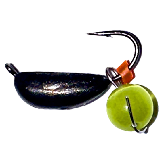 Ice Attack Wolfram Mormyska Banana in the group Lures / Ice Jigging Lures / Mormyskas at Sportfiskeprylar.se (WF-BNB30-BBr)