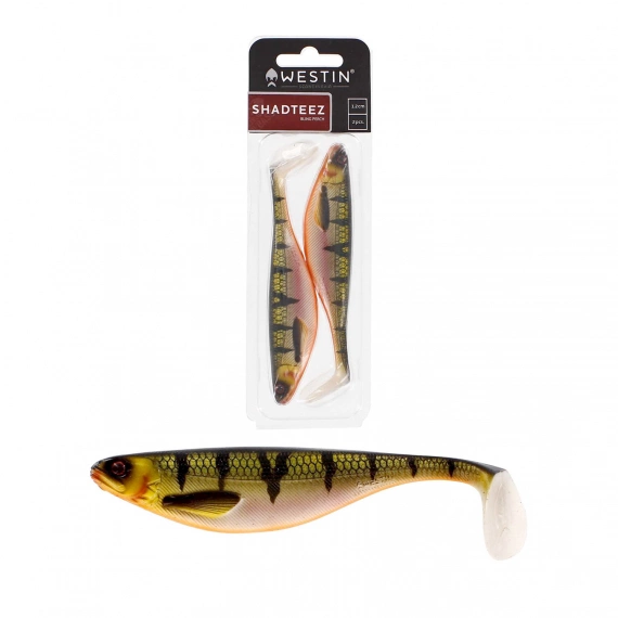 Westin ShadTeez (blister) in the group Lures / Softbaits / Perch Softbaits & Zander Softbaits at Sportfiskeprylar.se (WS32129r)