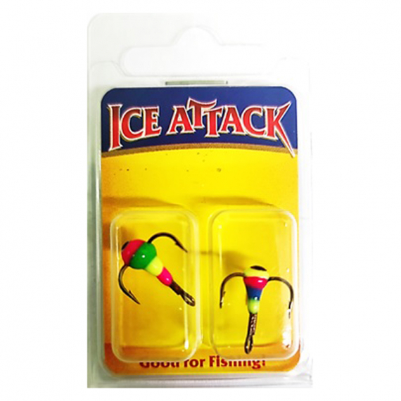 Ice Attack Ice Jig Hook in the group Hooks & Terminal Tackle / Hooks / Treble Hooks at Sportfiskeprylar.se (WT-ME10-2Pr)