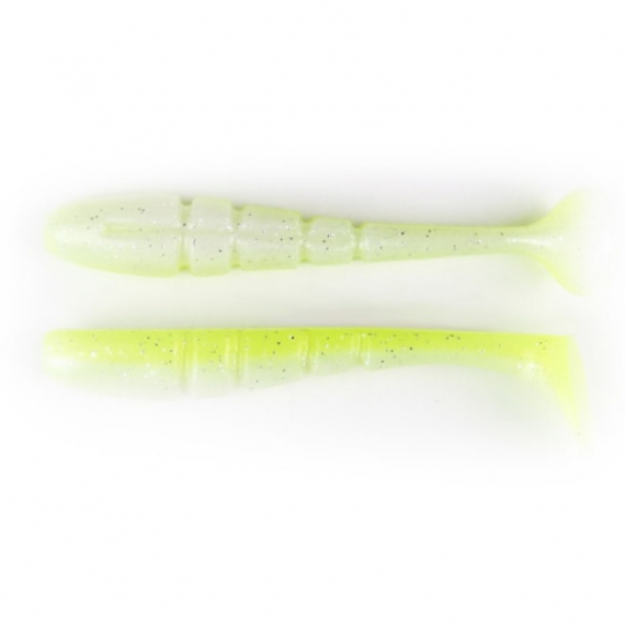 X Zone Pro Series Mini Swammer, 8,9cm (8pcs) - Chartreuse Pearl in the group Lures / Softbaits / Perch Softbaits & Zander Softbaits at Sportfiskeprylar.se (XZ20835)