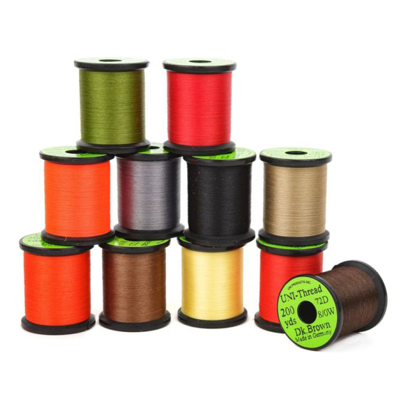 UNI 8/0 Waxed 200yds in the group Hooks & Terminal Tackle / Fly Tying / Fly Tying Material / Tying Thread at Sportfiskeprylar.se (Z82WBLr)