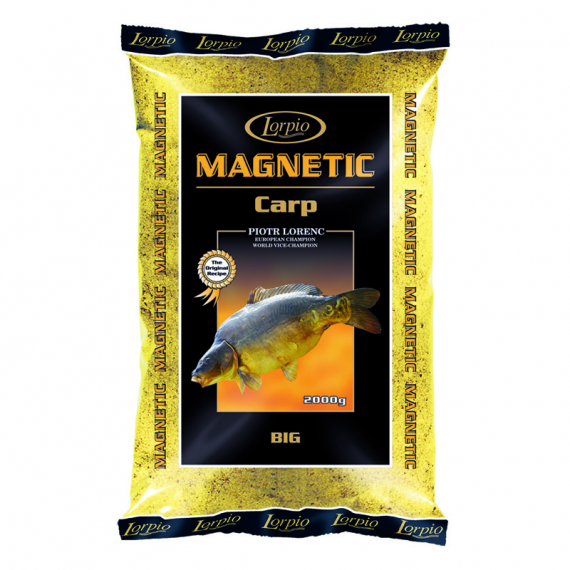 Lorpio Groundbait Magnetic 2kg - Carp Big in the group Lures / Boilies, Hook Baits & Groundbait / Groundbait / Groundbait at Sportfiskeprylar.se (ZA-LO425)