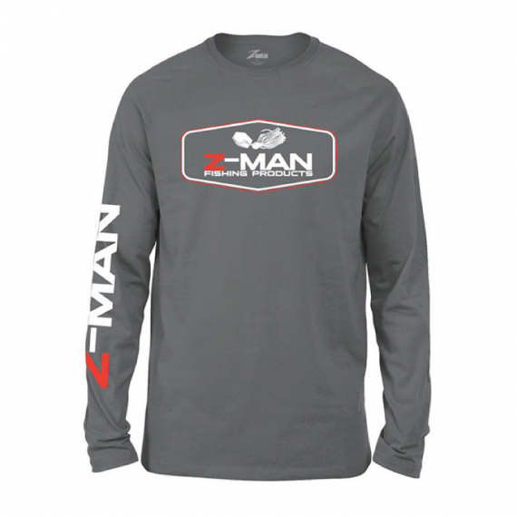Z-Man Chatterbait Tech Shirtz Charcoal in the group Clothes & Shoes / Clothing / Sweaters / Long-sleeved T-shirts at Sportfiskeprylar.se (ZMT-C-Lr)