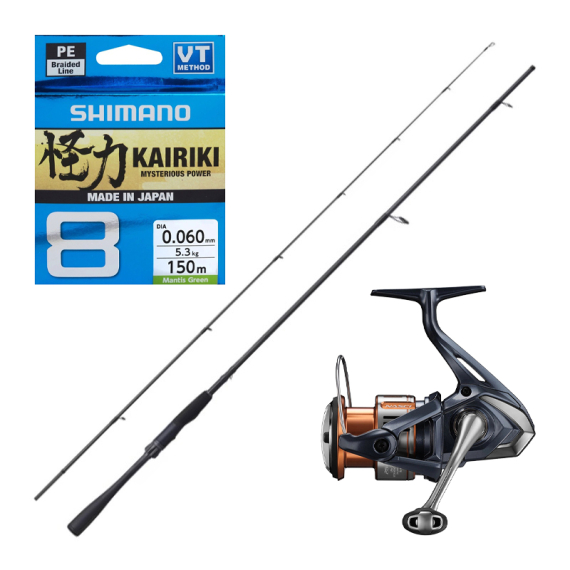 Shimano Zodias Spinning Combo 2,13m 7\'0\'\'5-15g 2pc in the group Combos / Spinning Combos / Perch Spinning Set at Sportfiskeprylar.se (ZODIASNASCISPINNINGCOMBO)