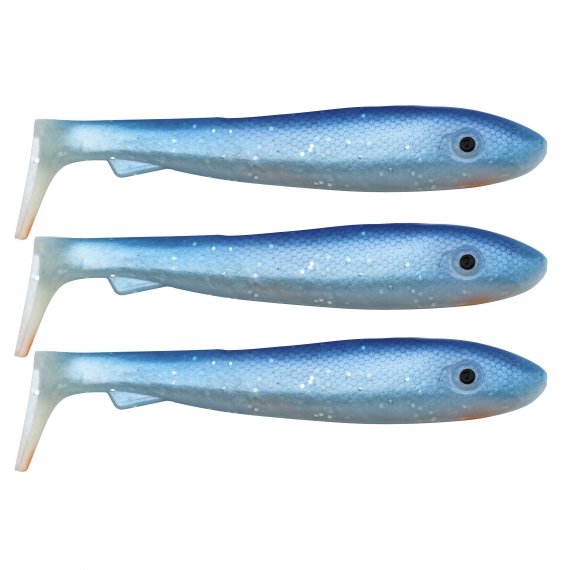 McRubber Big Bass (3-pack) - Blue Pearl in the group Lures / Softbaits / Pike Softbaits at Sportfiskeprylar.se (ZS100206)
