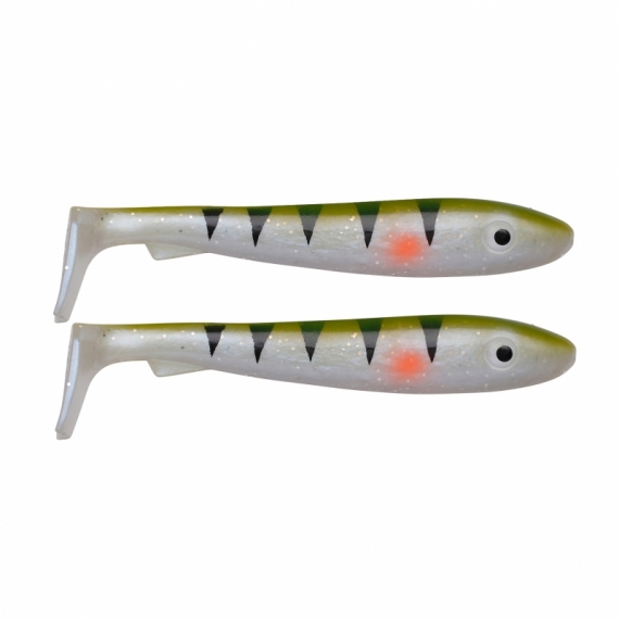 McRubber Junior (2-pack) - UV Perch in the group Lures / Softbaits / Pike Softbaits at Sportfiskeprylar.se (ZS100317)