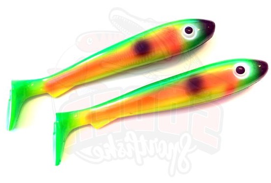 McRubber 21cm (2 pack) - Papegoja in the group Lures / Softbaits / Pike Softbaits at Sportfiskeprylar.se (ZS100407)