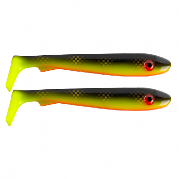 McRubber 21cm (2-pack) - Söder Black Perch in the group Lures / Softbaits / Pike Softbaits at Sportfiskeprylar.se (ZS101969)