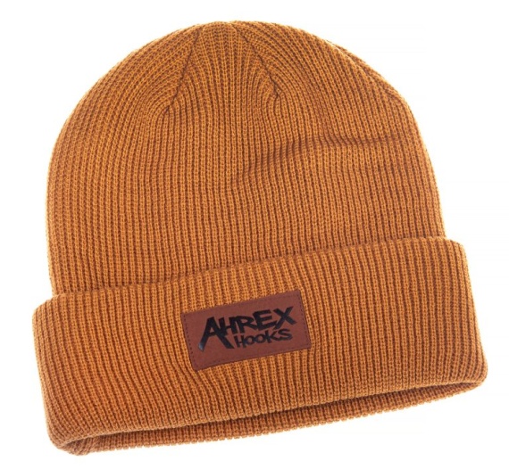 Ahrex Suede Patch Beanie Mustad in the group Clothes & Shoes / Caps & Headwear / Beanies & Hats at Sportfiskeprylar.se (abe322)