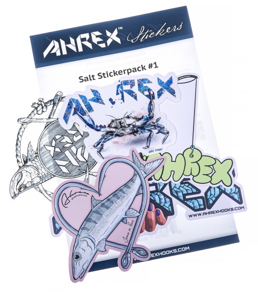 Ahrex Salt Sticker Pack #1 in the group Other / Stickers & Decals at Sportfiskeprylar.se (asa01)