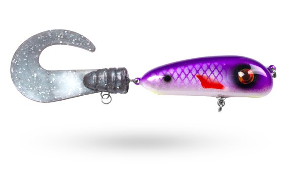 BB-Tail Shallow, Purple Pearl Haze in the group Lures / Tail baits & Hybrid baits at Sportfiskeprylar.se (bbtailshallow-r-14)