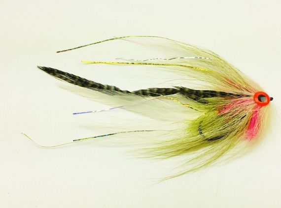 Bauer Pikefly deceiver 4/0 Single Hook, Dirty Roach in the group Lures / Flies / Pike Flies at Sportfiskeprylar.se (f18hf1609)