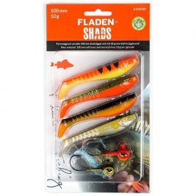 15 pack Apex Tackle 1.5" Neon Orange and Chartreuse Soft Plastic Fishing Tubes