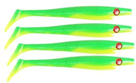 Pig Shad 15cm Nano Size (4-pack) - Fire Tiger