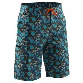 Board Shorts, Dusty Turquiose Camo