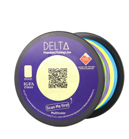 DELTA Teflon X8 Braid Multicolour 0.399mm/73.2 LBS 300m