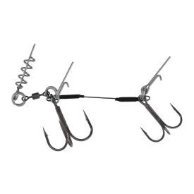 XL - 30kg - Treble Hook 2/0 , 1/2