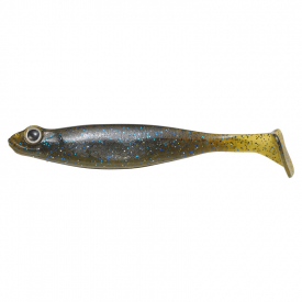 Megabass Hazedong Shad 3'', 7,6cm (8pcs) - Greenpumpkin Blue