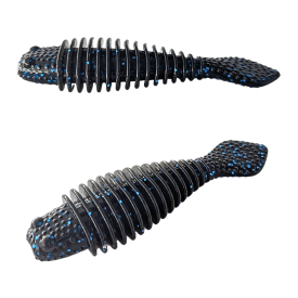 Blackfin Dreambug 7cm, (5pcs) - Black n Blue