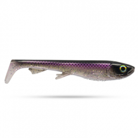 Wolfcreek Shad 20cm, 75g - Glitter Whitefish (UV)