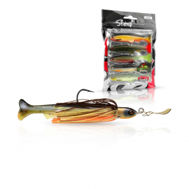 60pcs Fishing Lure Kit Spinner Spoon Soft Plastic Lure Swimbait