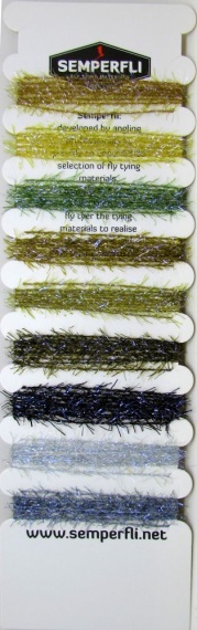 Semperfli Straggle String Mixed Pack - Naturals Collection in the group Hooks & Terminal Tackle / Fly Tying / Fly Tying Material / Yarn & Chenille at Sportfiskeprylar.se (sem-straggle-mix-nat)