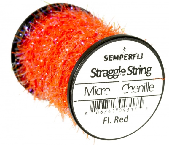 Semperfli Straggle String UV Micro Chenille - Black in the group Hooks & Terminal Tackle / Fly Tying / Fly Tying Material / Yarn & Chenille at Sportfiskeprylar.se (ss-sf0050r)