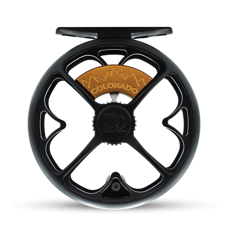 Rossフライリール ブラック Ross Reels Colorado LT Matte Black | Sportfishtackle.com
