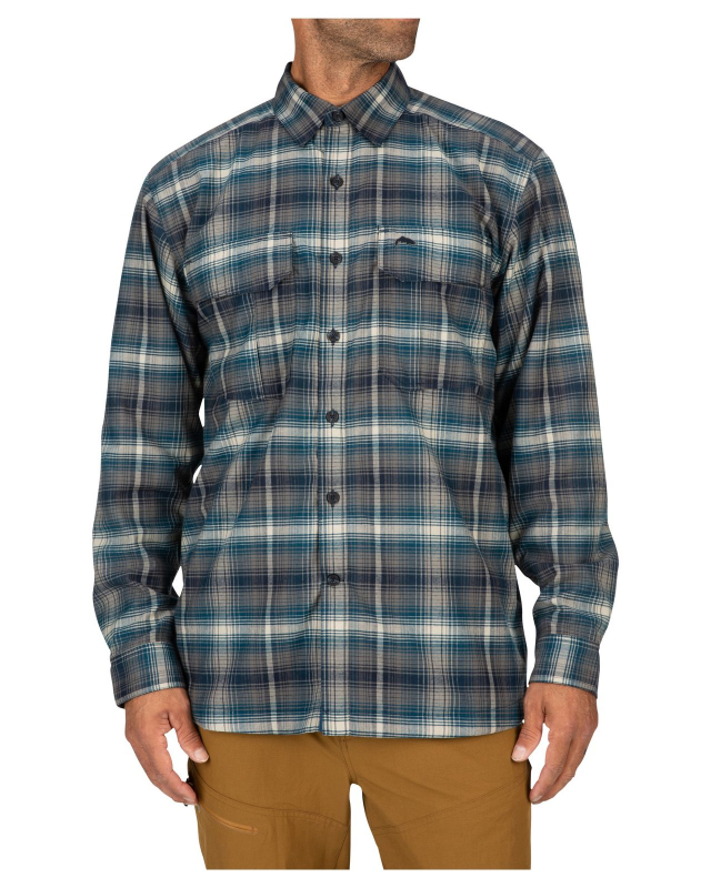 Simms Coldweather Shirt Atlantis Steel 