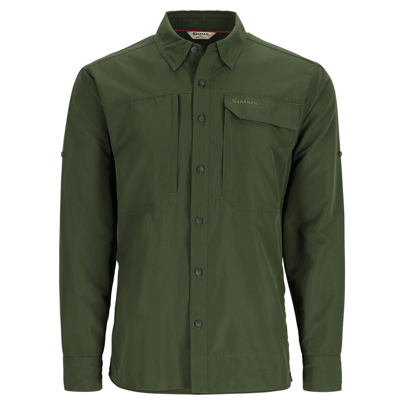 Simms Guide Shirt Riffle Green | Sportfishtackle.com