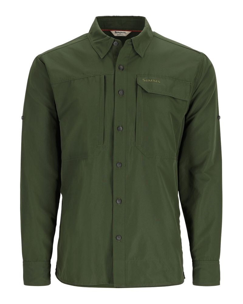 Simms Guide Shirt Riffle Green