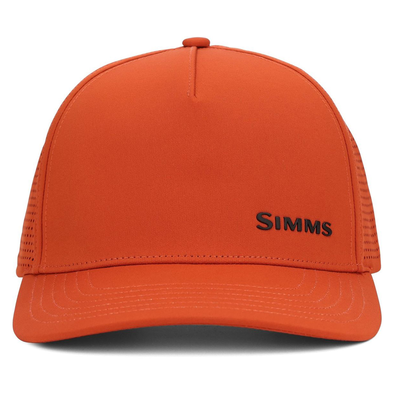 Simms Double Haul Tech Trucker - Simms Orange | Sportfishtackle.com