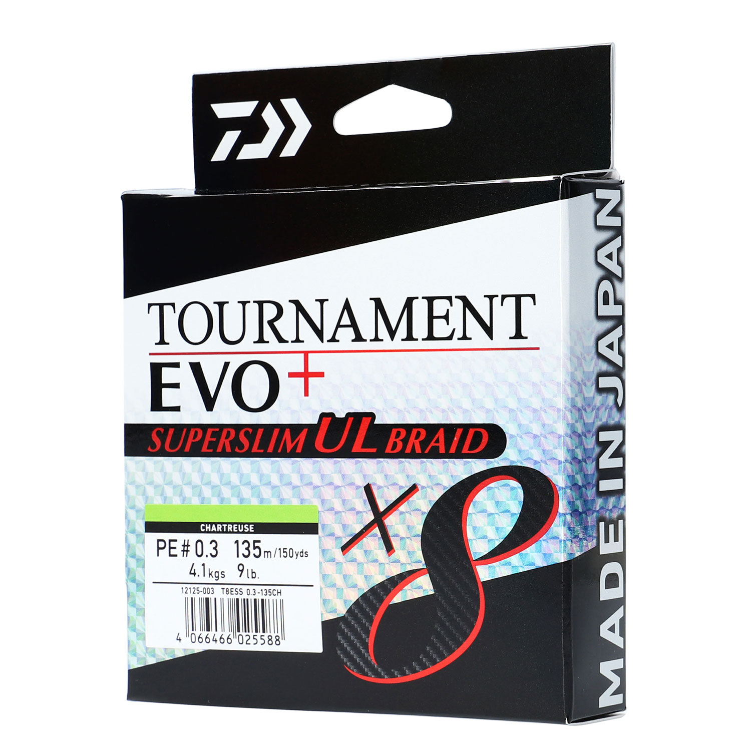 Daiwa Tournament X8 Braid Evo+ Superslim PE# | Sportfishtackle.com