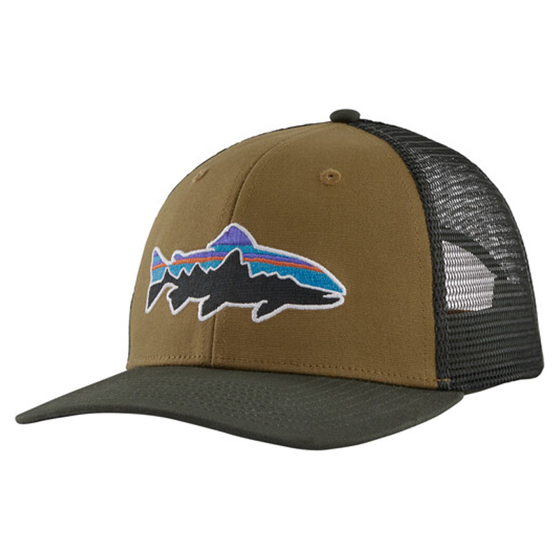 patagonia fitz roy trout trucker hat