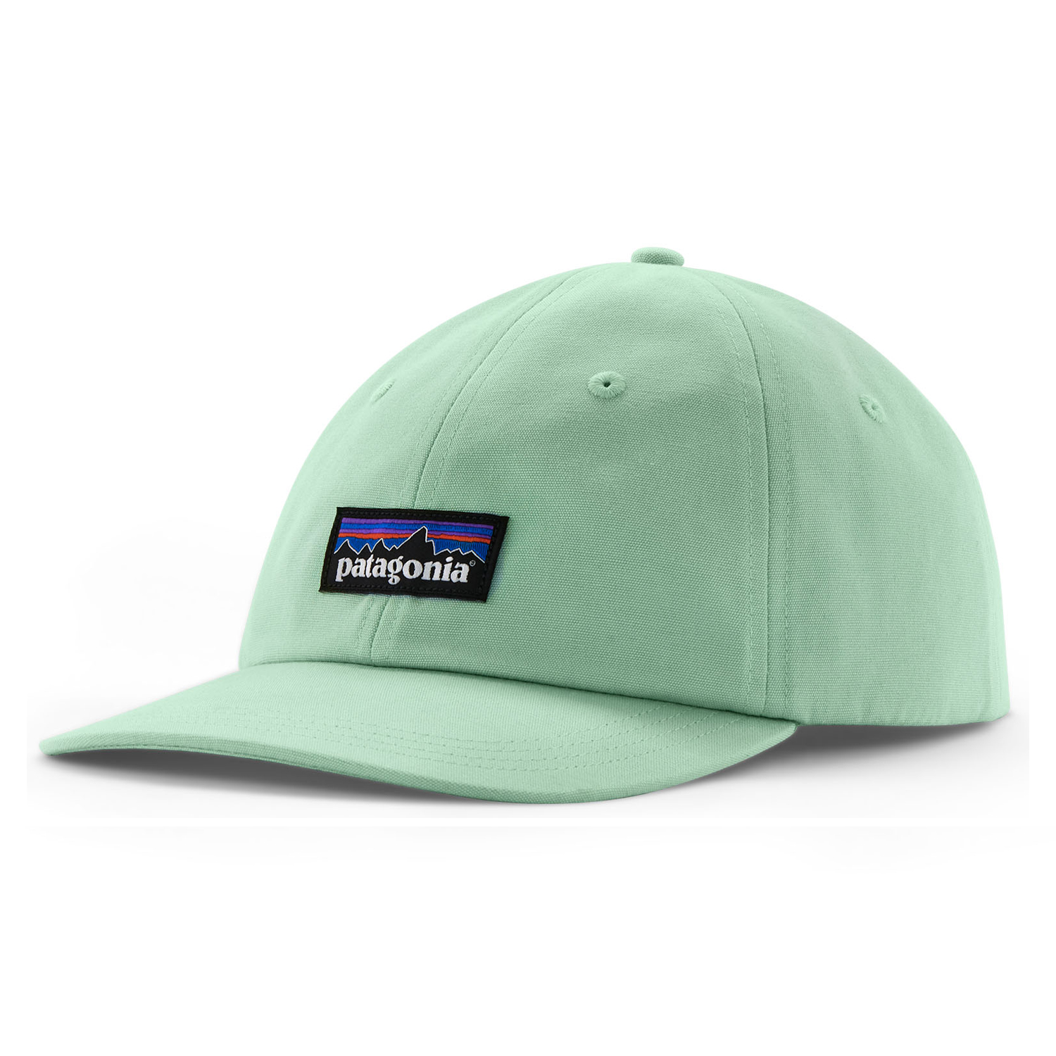 Patagonia P-6 Label Trad Cap Rinsed Green | Sportfishtackle.com