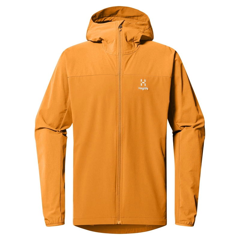 Haglöfs Move Softshell Hood Men Desert Yellow | Sportfishtackle.com