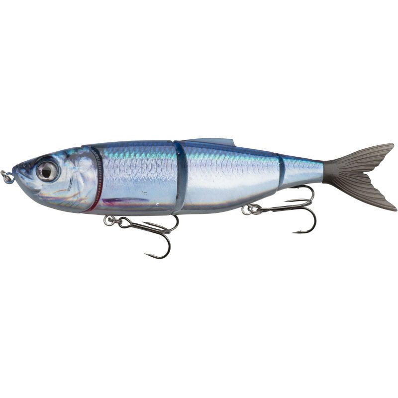 Leurre Swimbait Savage Gear 4Play V2 – Scan 3D De Hareng, 13,5 Cm, Slow Sink, Queue PVC, Pour Brochet Et Bar
