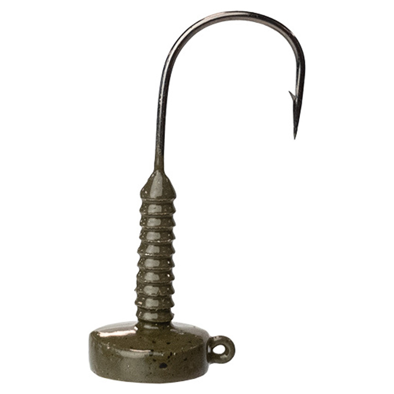Lunker City Ned Head Green Pumpkin | Sportfishtackle.com
