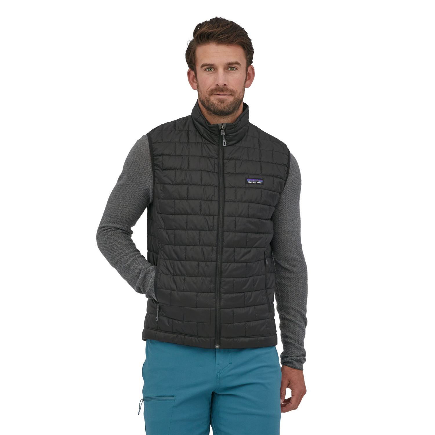 週末限定　Patagonia Nano Puff Vest M Patagonia M's Nano Puff Vest Black | Sportfishtackle.com