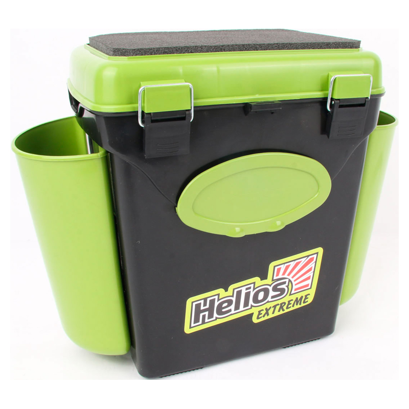 FishBox 10 liter SeatBox for Ice Fishing, 2 Compartments