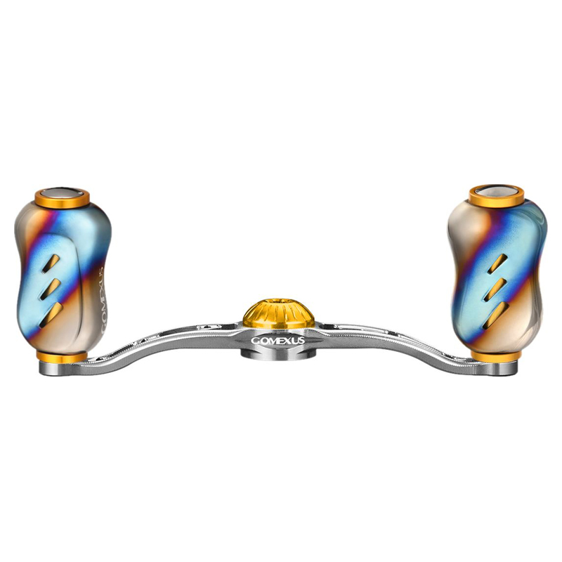 Gomexus Crank Handle w/Titanium Galaxy Knob | Sportfishtackle.com