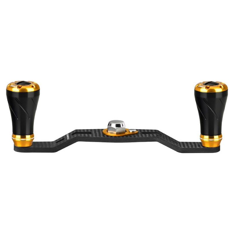 Gomexus 95mm Carbon Swept Handle with 20mm Aluminium Knob