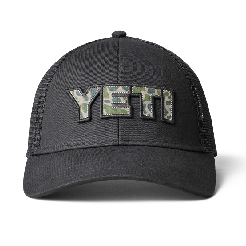 Yeti Camo Logo Badge Low Pro Trucker 