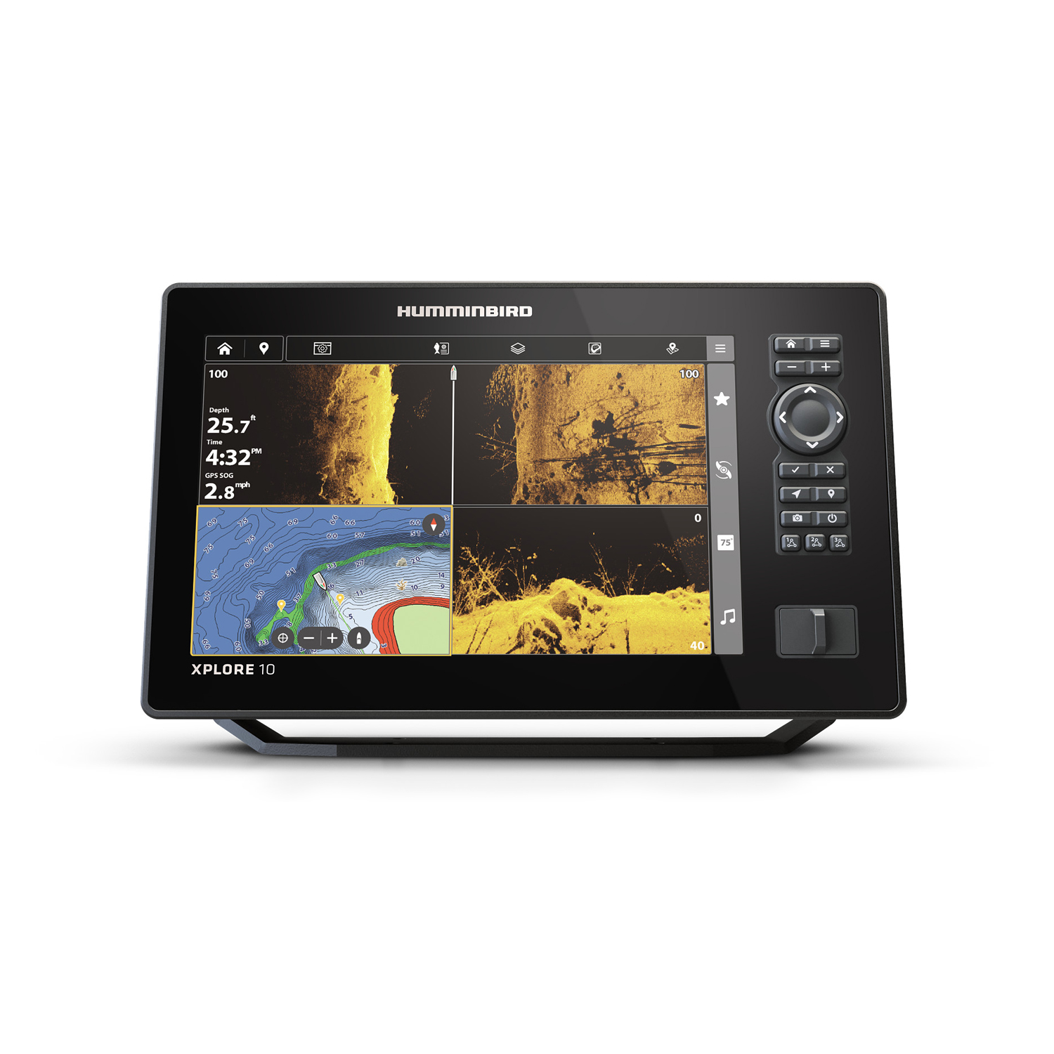 Humminbird XPLORE 10 CMSI+ With Transducer | Sportfishtackle.com
