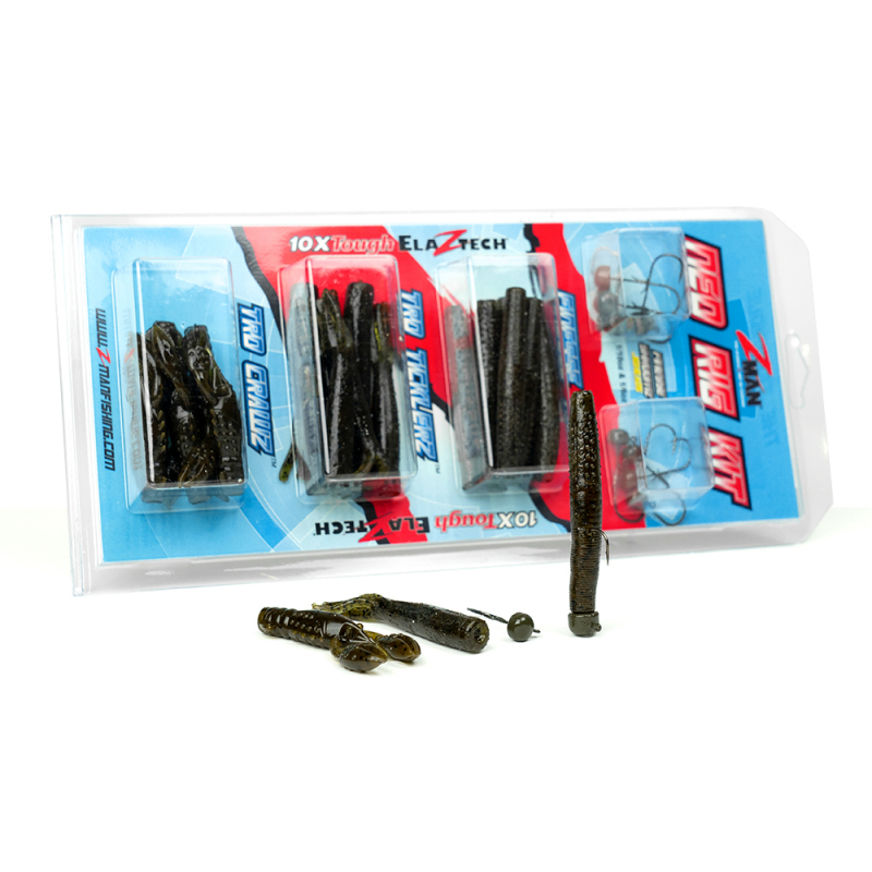 Z-man Ned Rig Kit - Green Pumpkin | Sportfishtackle.com