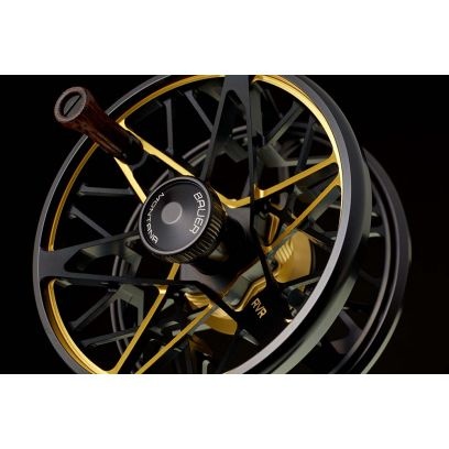 Bauer RVR Black/Gold/Anodize Fly Reel