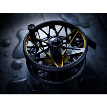 Bauer RVR Black/Gold/Anodize Fly Reel